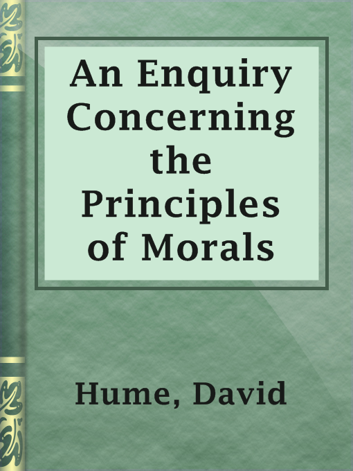Upplýsingar um An Enquiry Concerning the Principles of Morals eftir David Hume - Til útláns